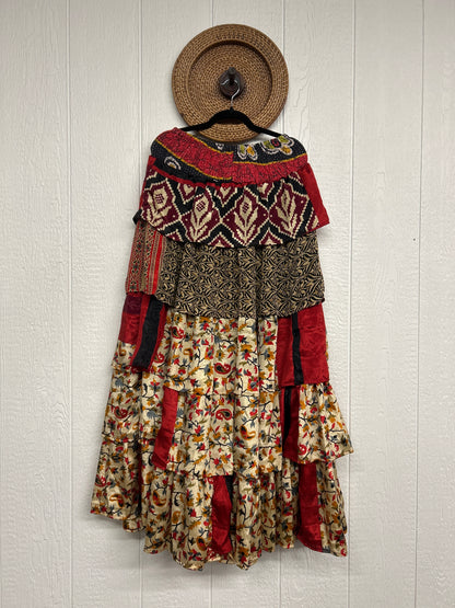 Rasgulla Sari Venus Ruffle Maxi 1125 233