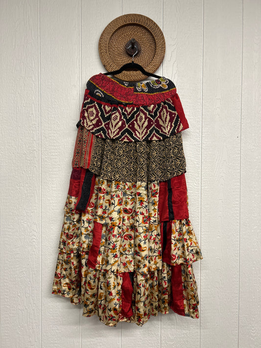 Rasgulla Sari Venus Ruffle Maxi 1125 233