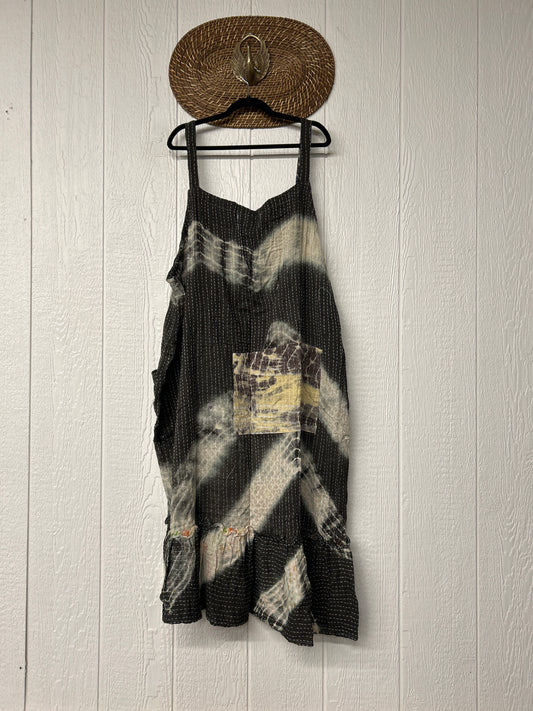 Aura Edit Pareo Kantha Joplin Dress 0726 004