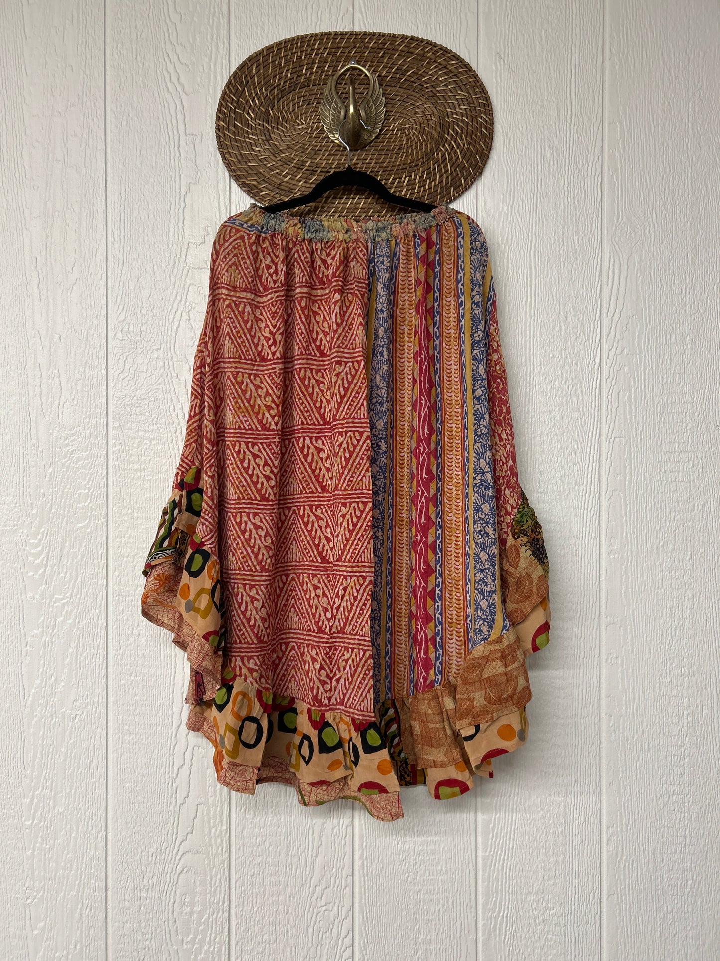 Crepe Wild Rose Skirt 1025 147