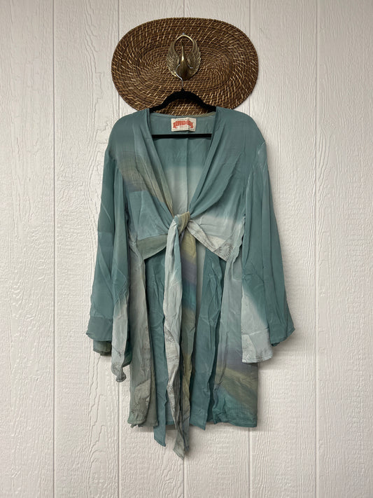 Crepe Sari Shortie Spellbound Kimono 0426 067