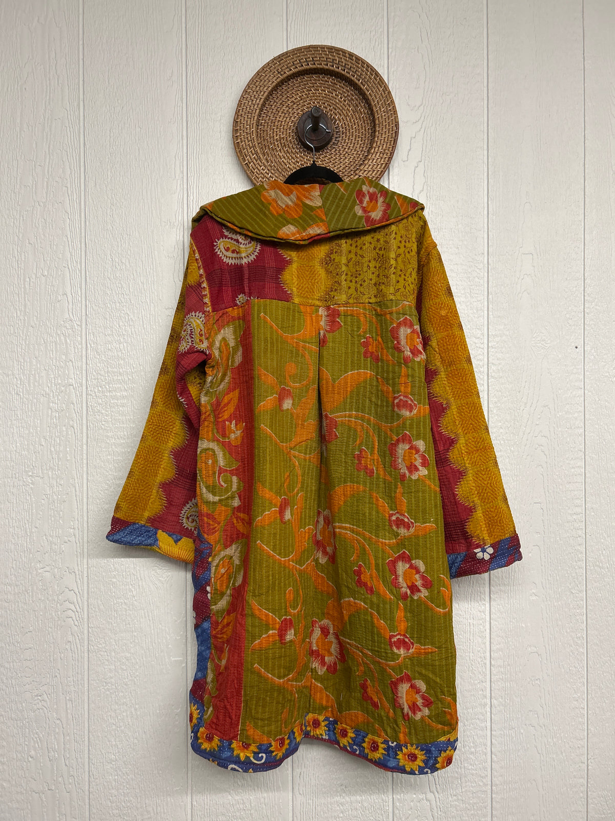 Fine Kantha Drifter Coat 1026 062