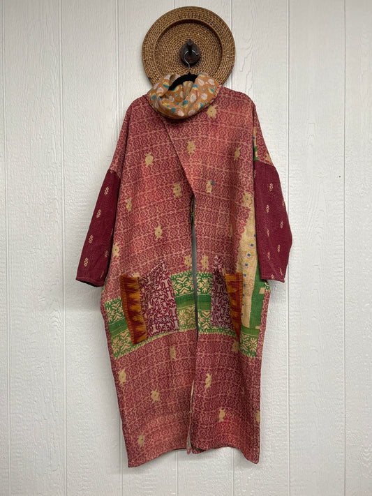 Fine Kantha Cowl Split Pullover 1225 236