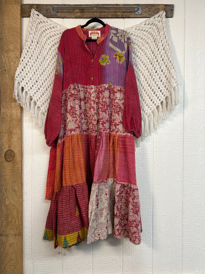 Pareo Kantha Luminous Maxi Dress 0126 261