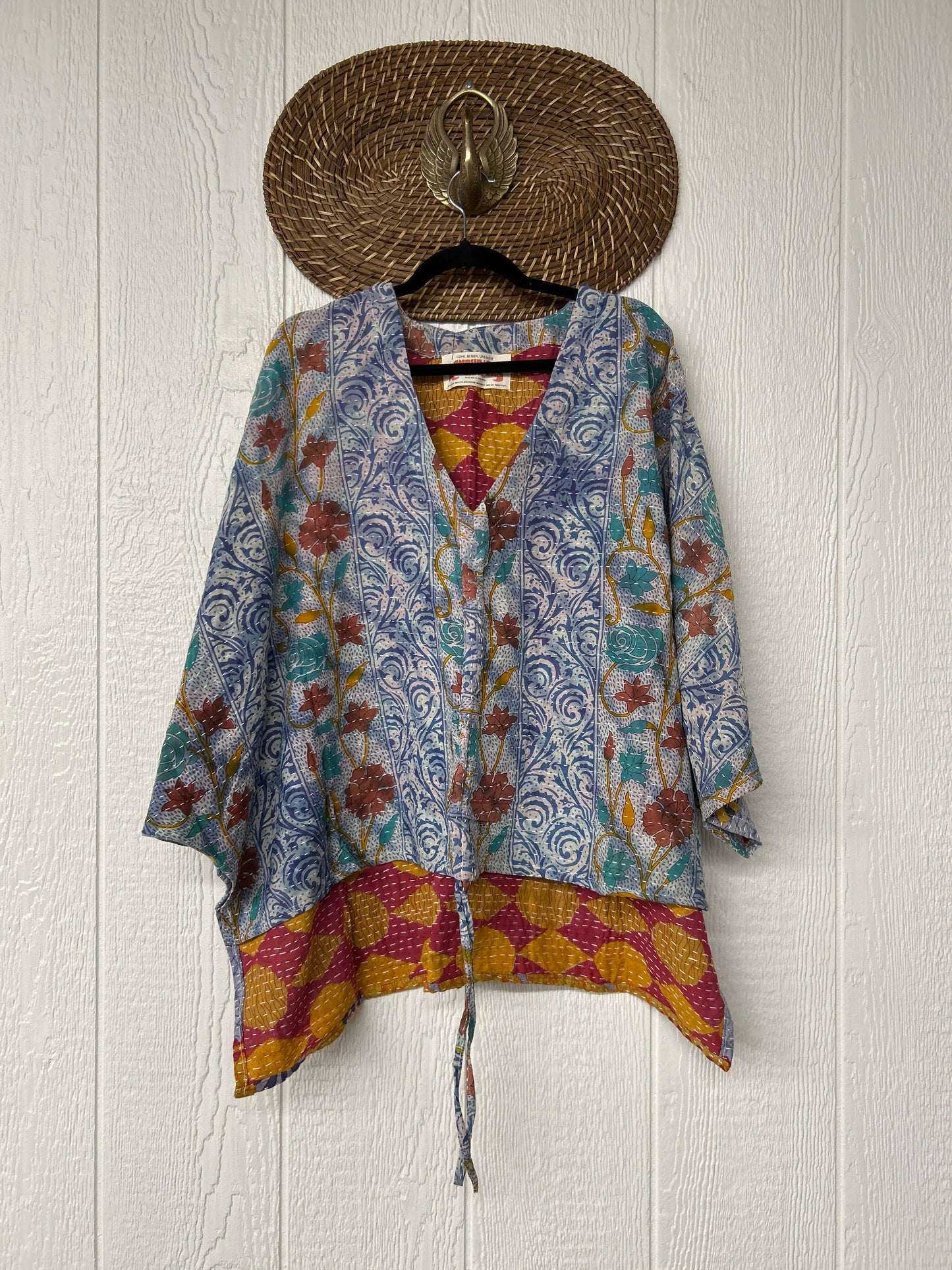 Pareo Kantha Hi-Lo Butterfly Top 0626 018