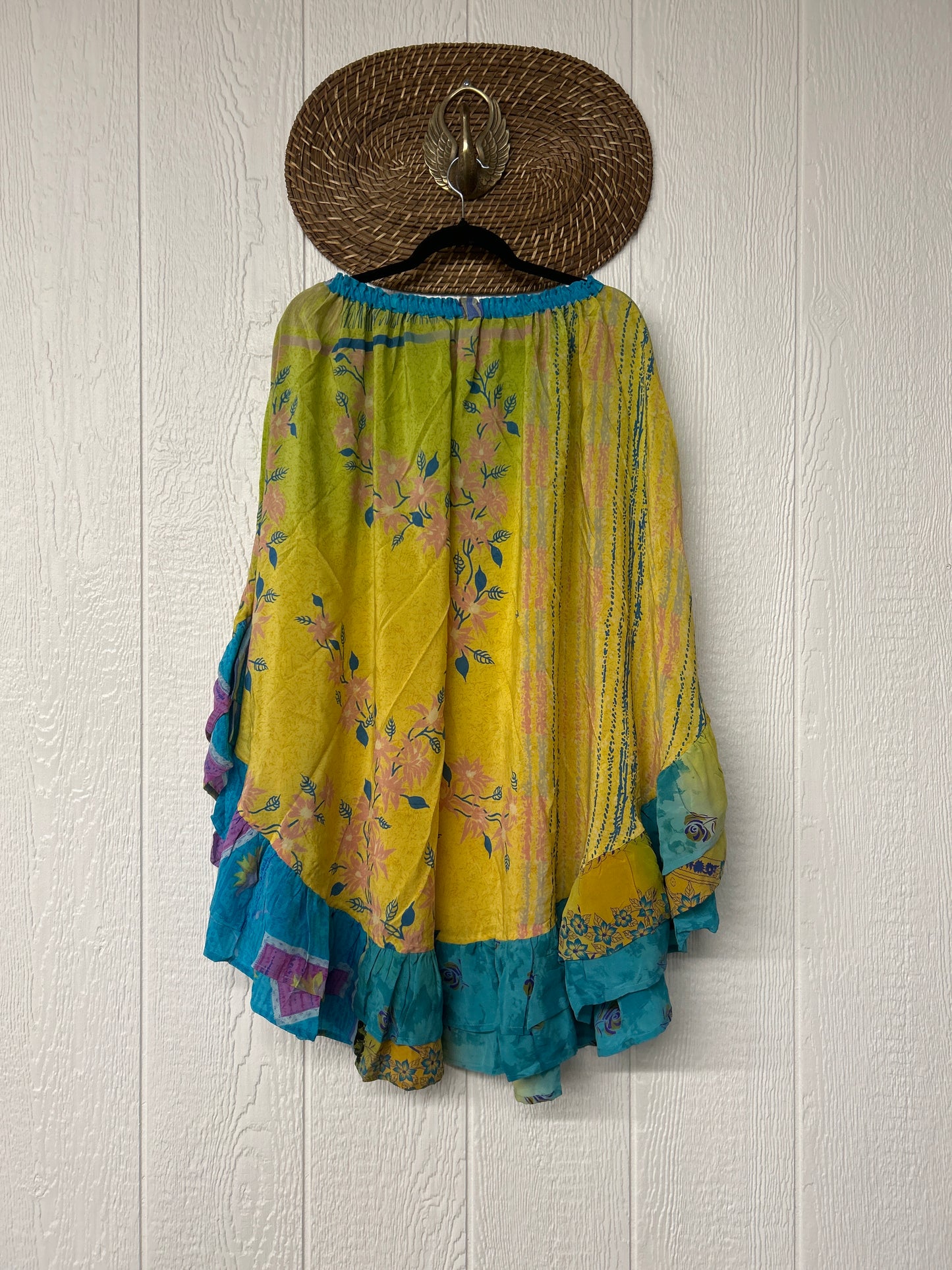 Crepe Wild Rose Skirt 1025 208