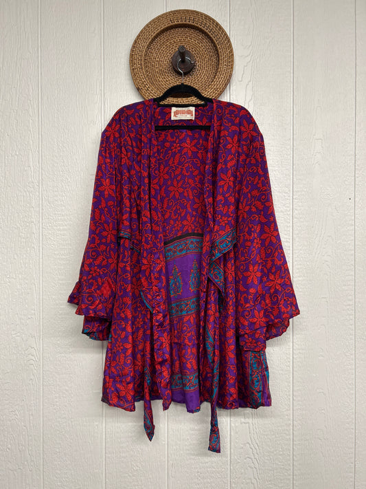 Rasgulla Sari Shortie Spellbound Kimono 0226 213