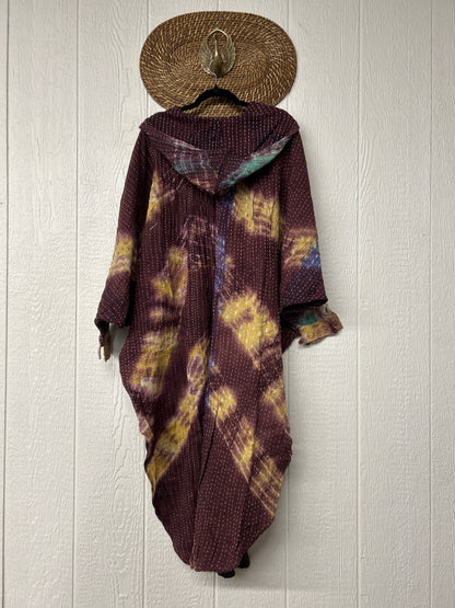 RETAIL Pareo Kantha Poetic Hoodie Maxi 0526 021