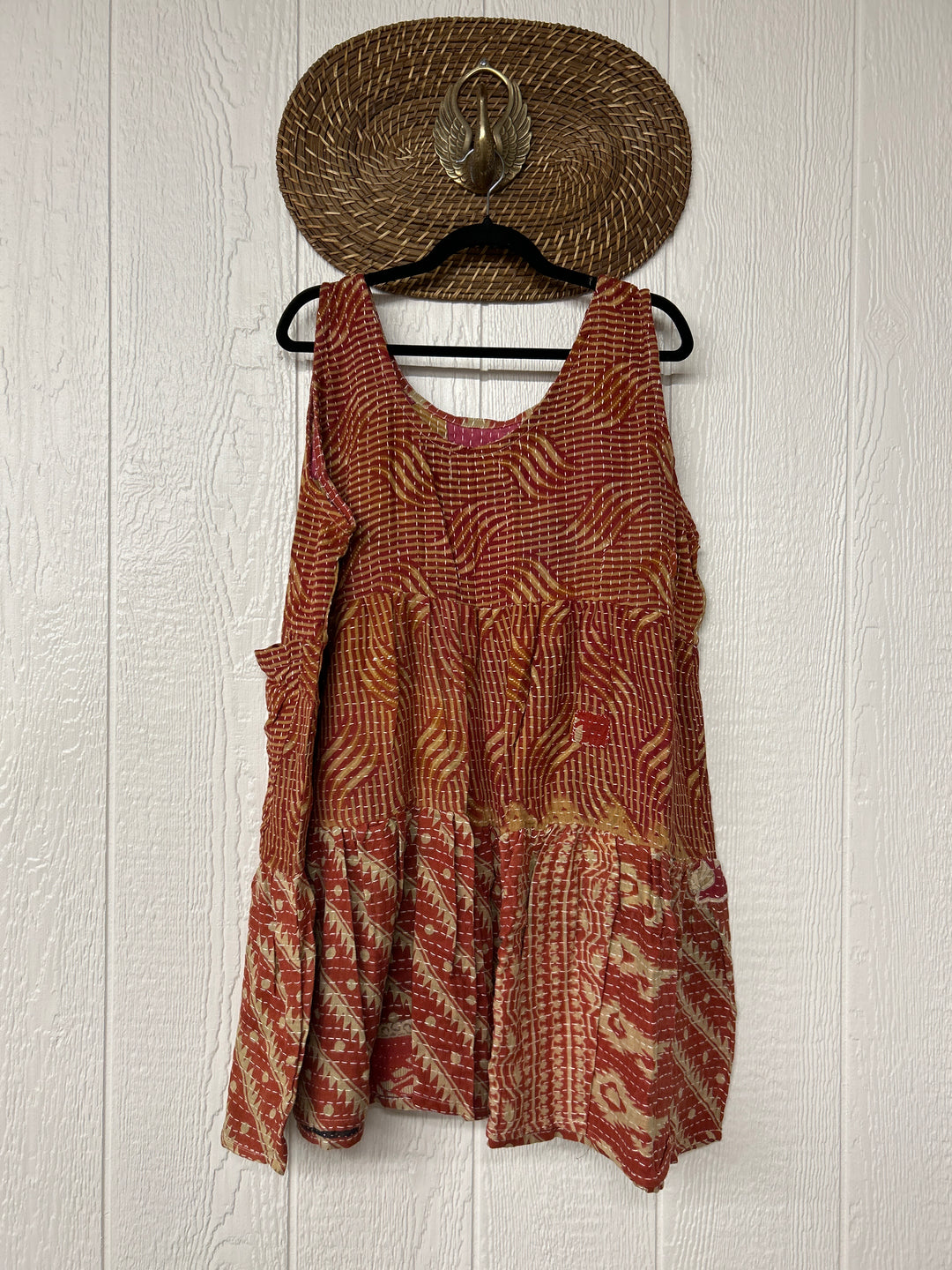 Kantha Meadow Mini Dress 0625 065