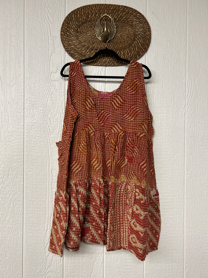 Kantha Meadow Mini Dress 0625 065