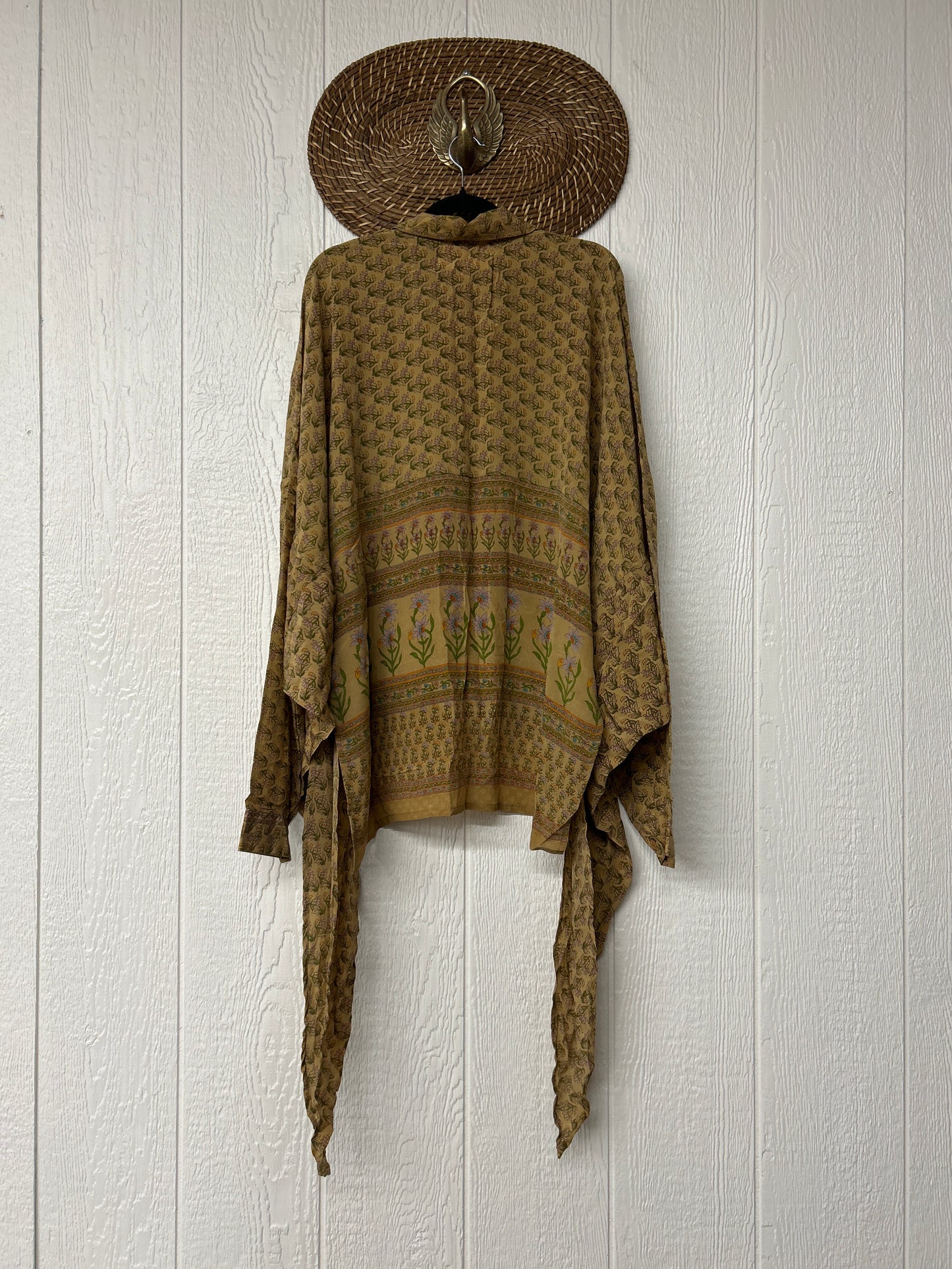 Crepe Sari Nirvana Button Down 1125 056