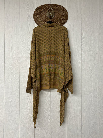 Crepe Sari Nirvana Button Down 1125 056