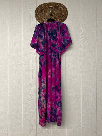 Crepe Sari Summer Woodstock Duster 0626 163