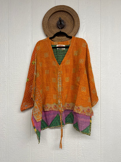 Pareo Kantha Hi-Lo Butterfly Top 0626 156
