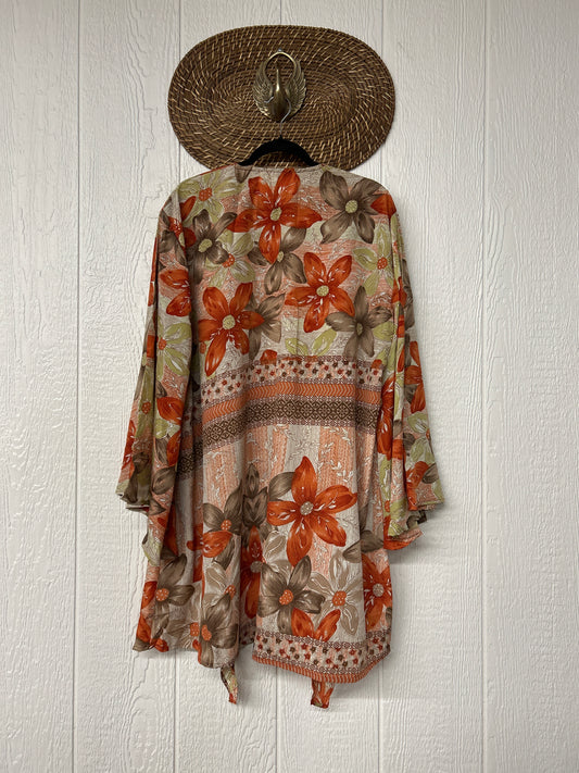 Rasgulla Sari Shortie Spellbound Kimono 0226 076