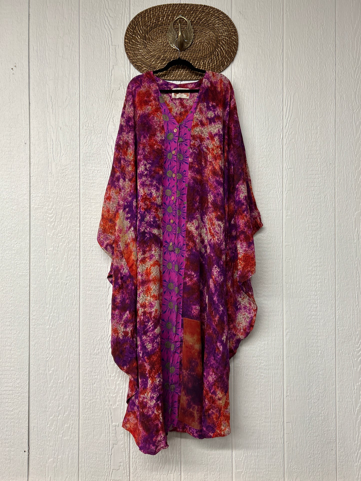 Crepe Sari Bowie Muu Dress 0826 253