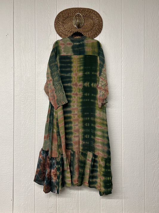 Crepe Sari Dahlia Duster Dress 0326 225