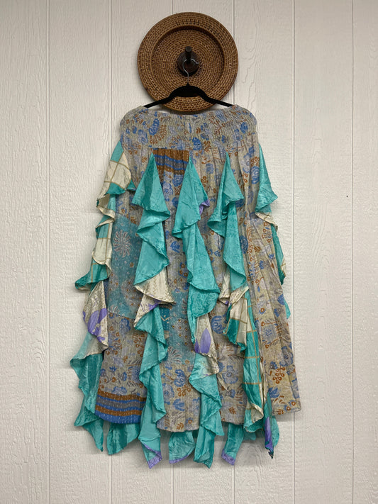 Pareo Kantha Willow Maxi Skirt 0826 243