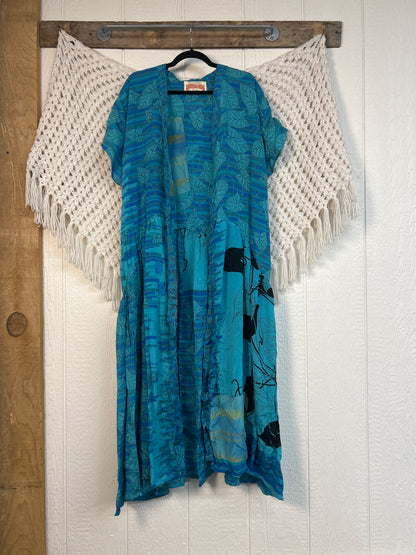 Crepe Sari Summer Evermore Kimono 0726 226