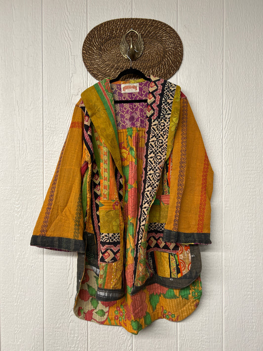 Fine Kantha Drifter Coat 1026 103