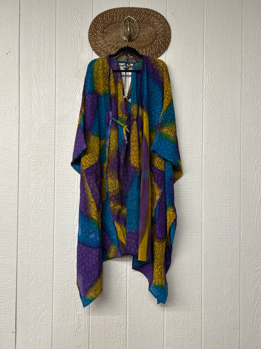Crepe Sari Orchid Kimono 0626 053