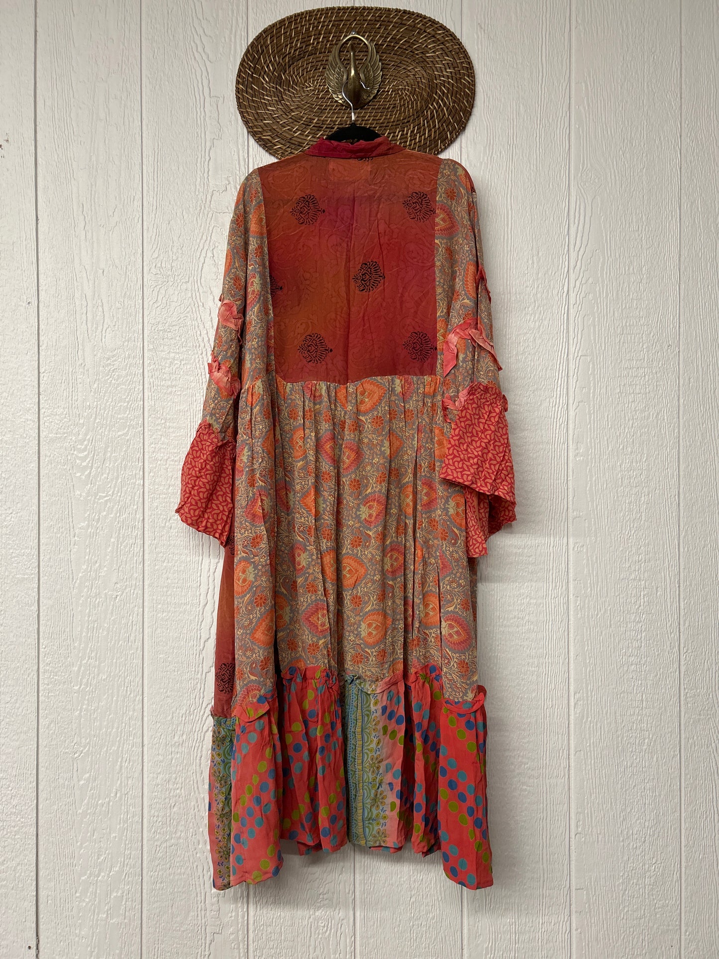 Crepe Sari Rhiannon Duster Dress 0226 064