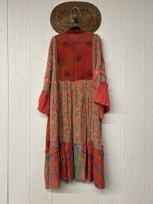 Crepe Sari Rhiannon Duster Dress 0226 064