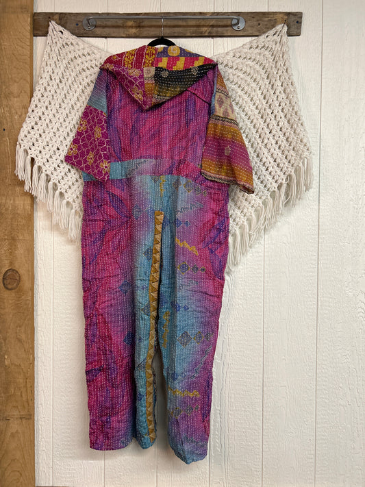 Kantha Zen Hoodie Jumpsuit 0925 230