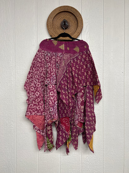 Pareo Kantha Pixie Skirt 0426 153