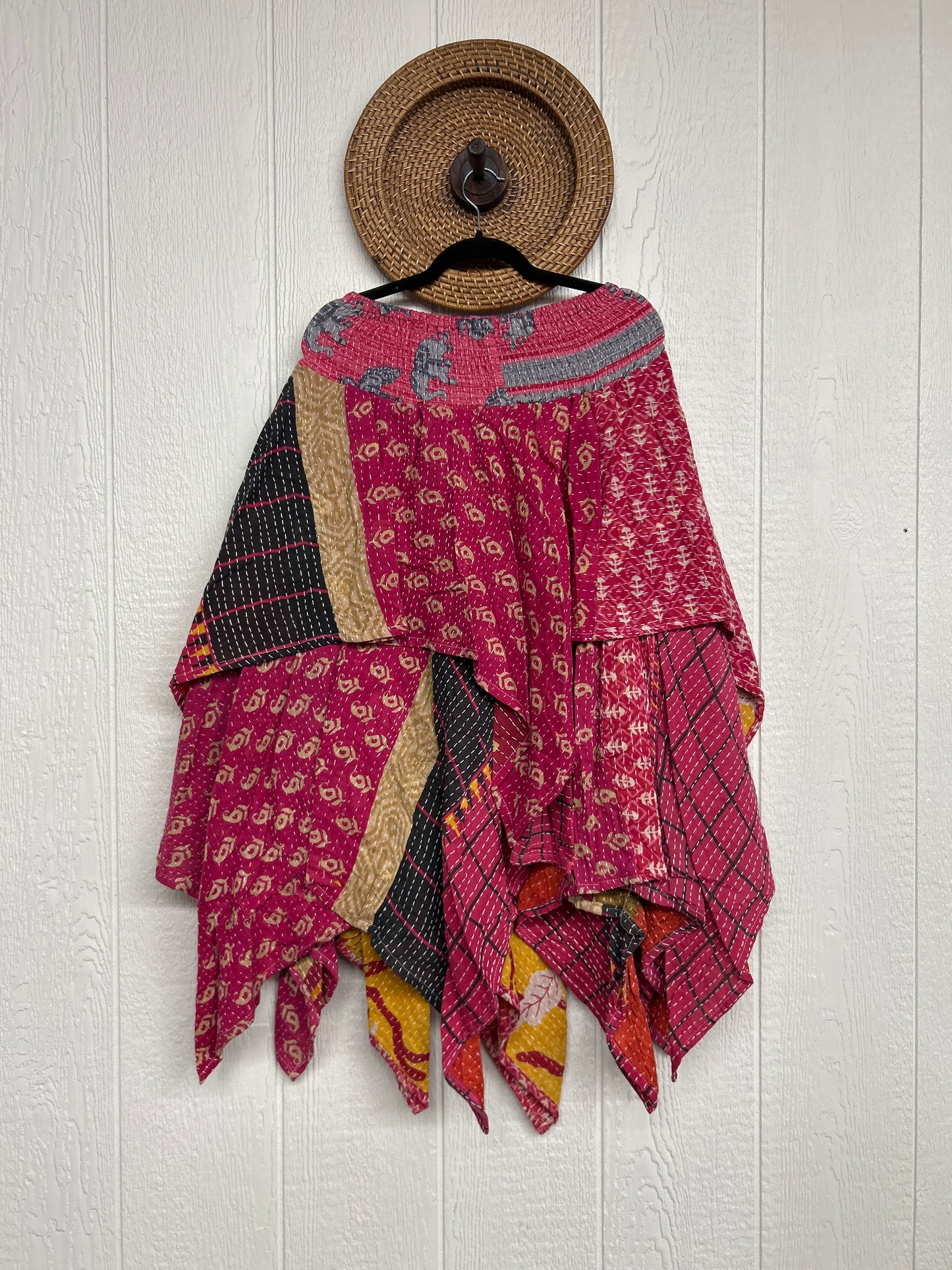 Pareo Kantha Pixie Skirt 0426 147