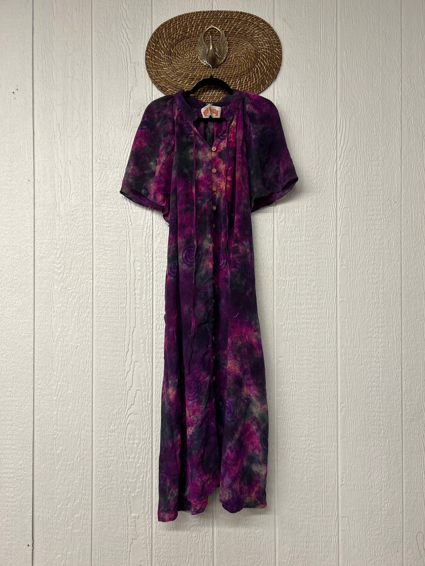 Crepe Sari Summer Woodstock Duster 0626 261