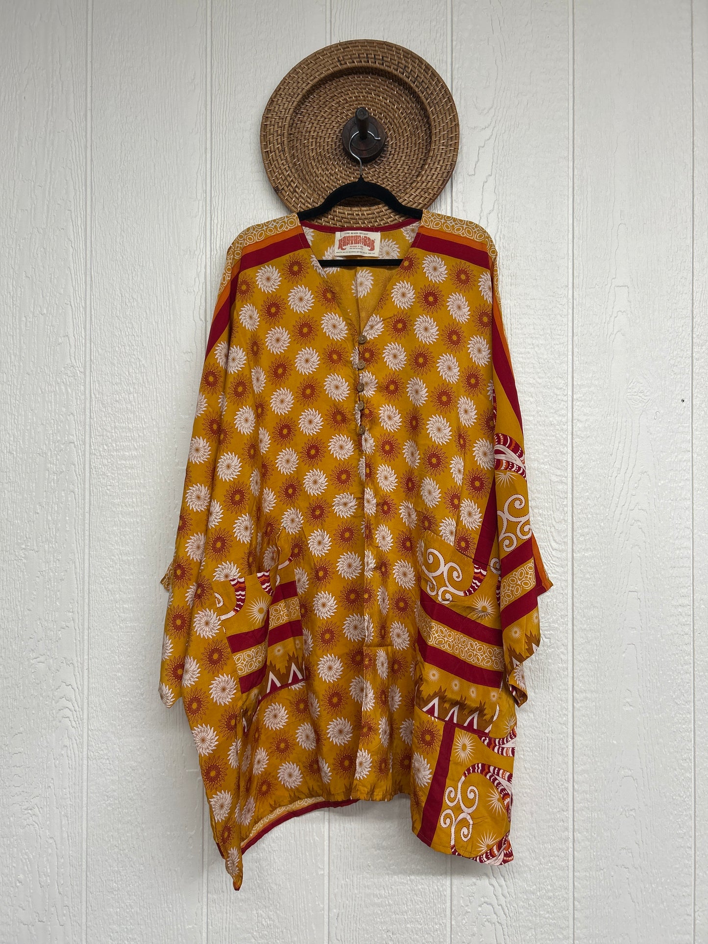 Crepe Sari Gaia Split Tunic 0226 163