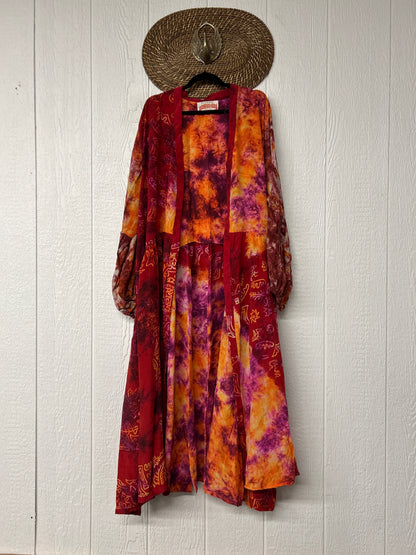 Crepe Sari Evermore Kimono 1026 135