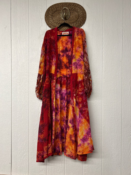 Crepe Sari Evermore Kimono 1026 135