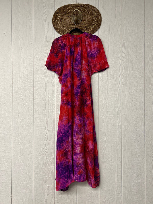 Crepe Sari Summer Woodstock Duster 0626 184