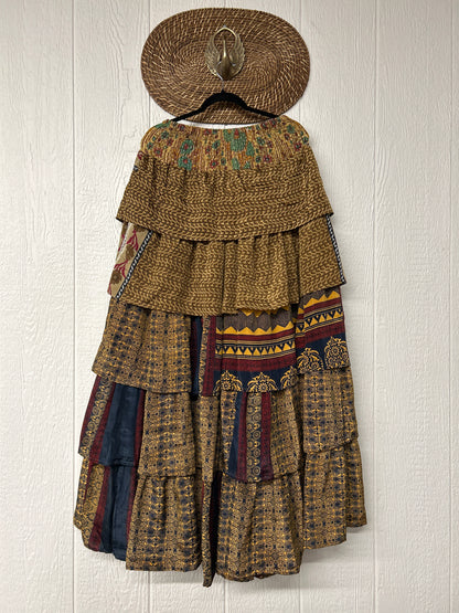 Rasgulla Sari Venus Ruffle Maxi 1125 117