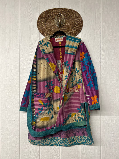 Fine Kantha Drifter Coat 1026 121