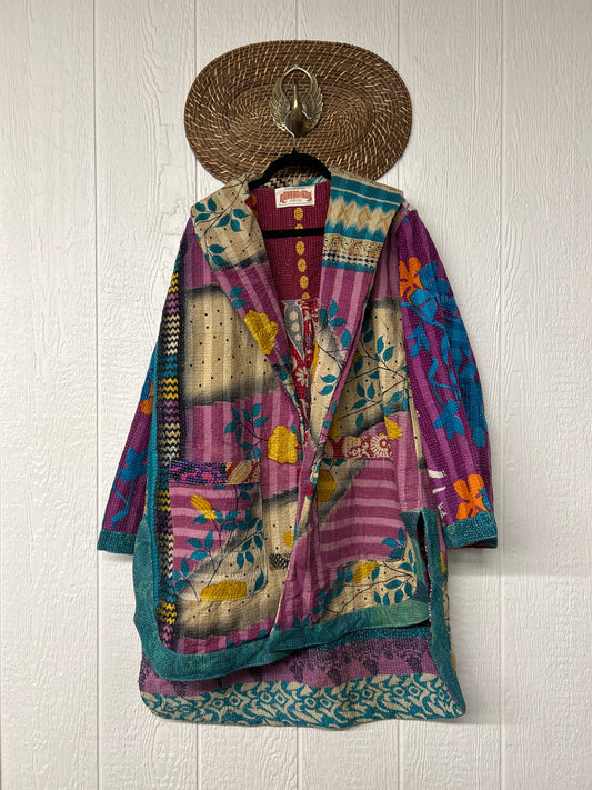 Fine Kantha Drifter Coat 1026 121