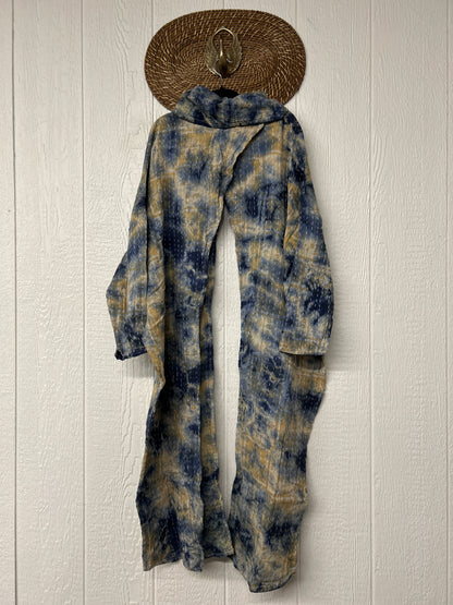 Aura Edit Koverlet Cowl Split Pullover 1026 018
