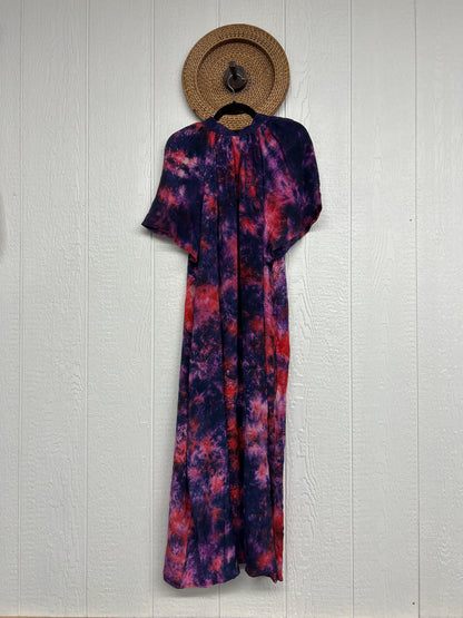 Crepe Sari Summer Woodstock Duster 0626 023
