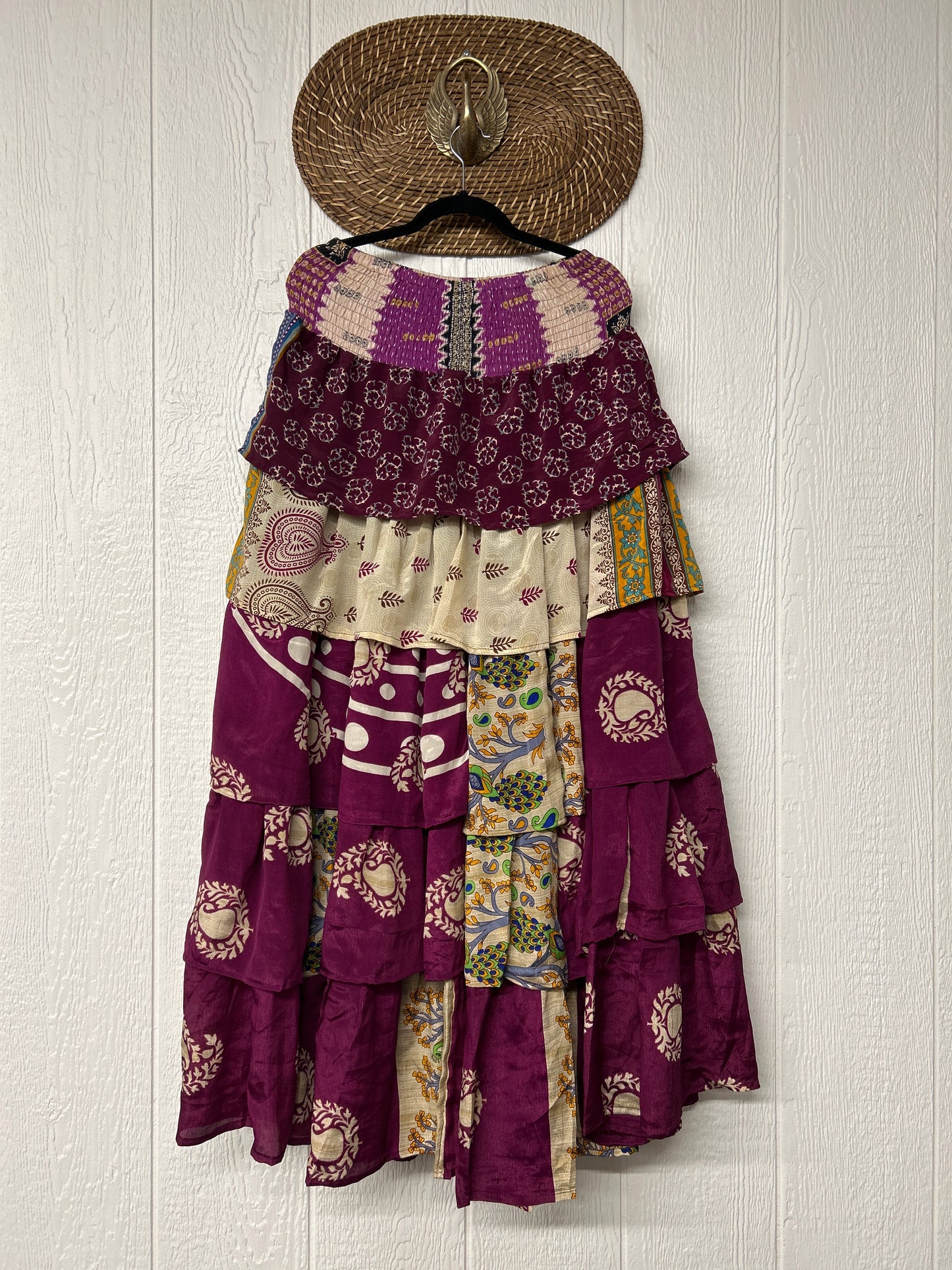 Rasgulla Sari Venus Ruffle Maxi 1125 045