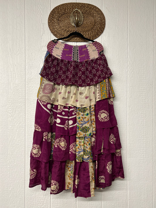 Rasgulla Sari Venus Ruffle Maxi 1125 045