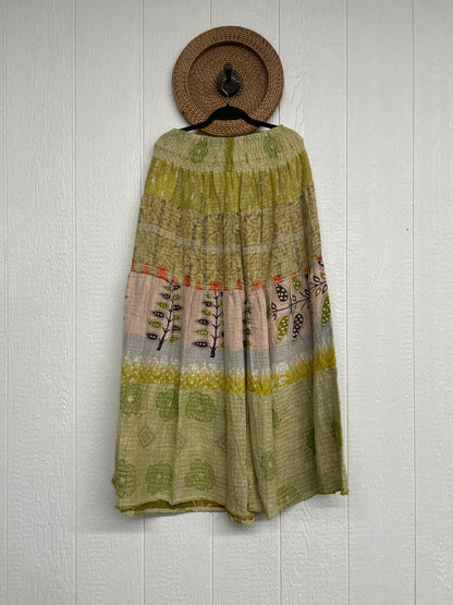 Pareo Kantha Lotus Maxi Skirt 0826 251