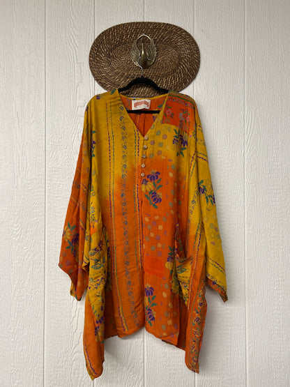Crepe Sari Gaia Split Tunic 0226 256