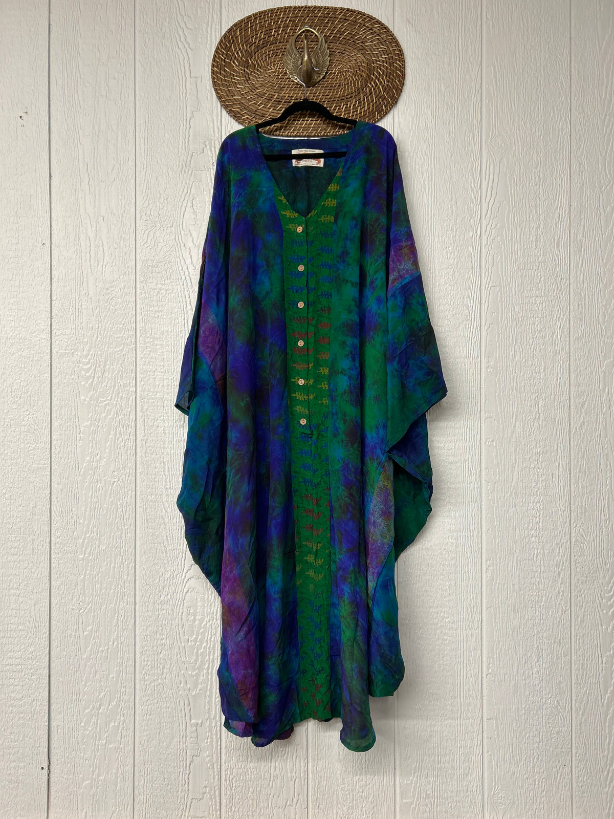 RETAIL Crepe Sari Bowie Muu Dress 0826 224