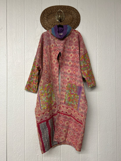 Fine Kantha Cowl Split Pullover 1225 044