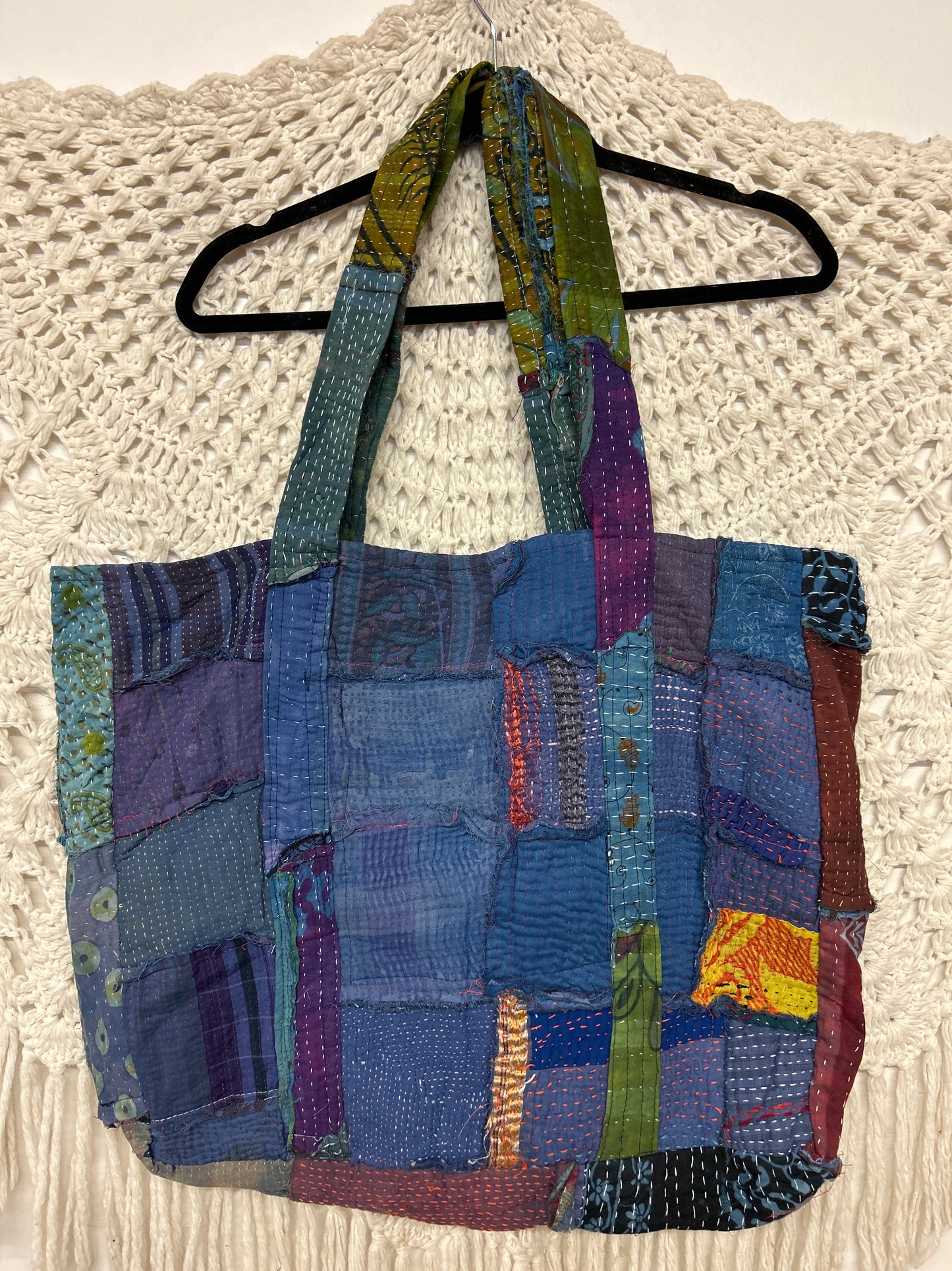 Kantha Patchwork Tote - 4