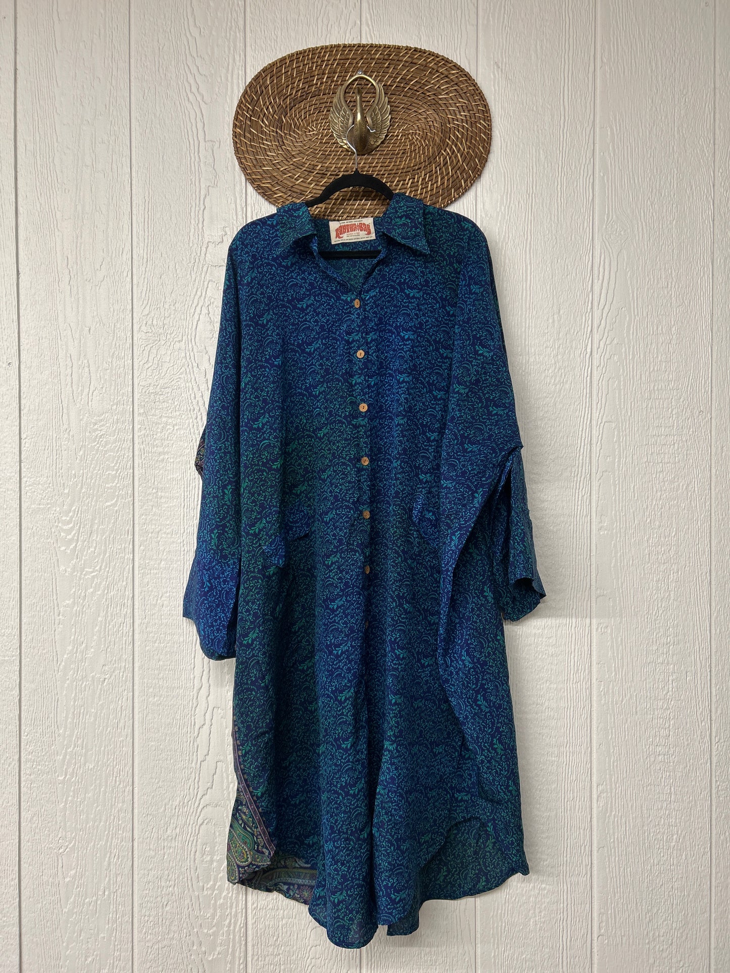 Crepe Sari Free To Be Longsleeve Maxi 1225 059