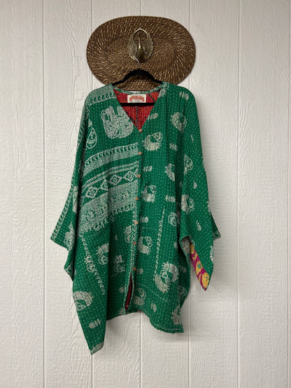 Pareo Kantha Gaia Button-Down Kimono 0126 074