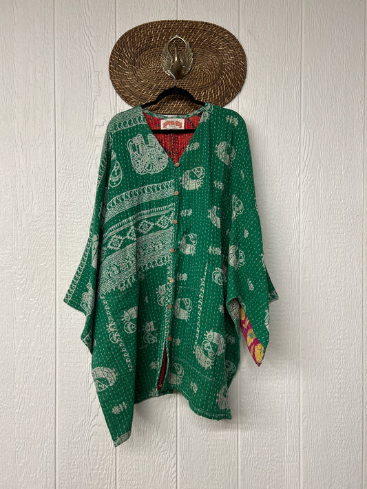 Pareo Kantha Gaia Button-Down Kimono 0126 074